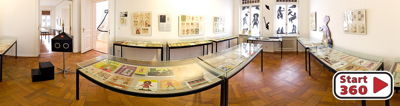Struwwelpeter-Museum 1. Stock, Ausstellung
