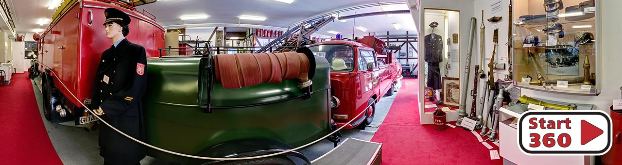 Feuerwehrmuseum Große Ausstellungshalle (hinterer Bereich)