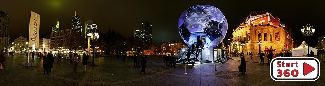 Alte Oper Frankfurt bei Nacht