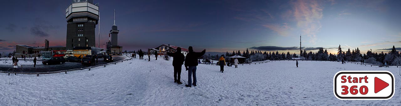 Großer Feldberg im Schnee