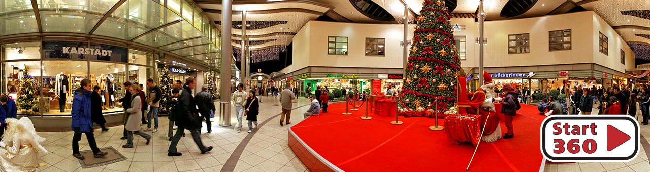 Main-Taunus-Zentrum zu Weihnachten